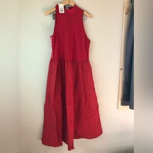 📳 A New Day | NEW Red Midi Dress